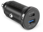 SBS 1xUSB-A + 1xUSB-C PD Compact LED 25W Negru (usa001629)