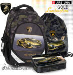 Ars Una anatómiai iskolatáska 3 részes SZETT - Lamborghini Gold (AU-F1) (5993120028977SZ2)