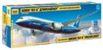 Zvezda Model de asamblare Zvezda Modern: Avioane - avion american de linie cu reacție cu fuselaj lat Boeing 787 Dreamliner (ZVE7008)