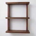  Hanah Home Dekoratív fa fali polc Wooden Raf365