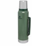 STANLEY 1913 Classic Legendary Thermos Bottle 1L - Thermos Keeps Hot or Cold for 24 Hours - Stainless Steel Thermos Flask - BPA Free - Dishwasher Safe - Hammertone Green - 10-08266-001