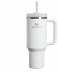 STANLEY 1913 Quencher H2.0 Flowstate Drinking Bottle with Straw 1.2L - Thermo Mug Cools 11 Hours - 48 Hours Ice Cooled - Thermos Bottle BPA Free - Stainless Steel Drinking Cup - Frost - 100000144087