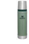 STANLEY 1913 Classic Legendary Thermos Bottle 0.59L - Thermos Keeps Hot or Cold for 18 Hours - Stainless Steel Thermos Flask - BPA Free - Dishwasher Safe - Hammertone Green - 100000115641