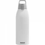 SIGG - Insulated drinking bottle - Thermos bottle Shield Therm One White - carbonated drinks - leak-proof - dishwasher safe - BPA-free - 90% recycled stainless steel - white - 1.5L - 6167.90