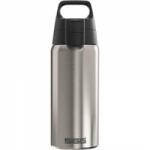 SIGG - Insulated drinking bottle - Thermos bottle Shield Therm One Brushed - carbonated drinks - leak-proof - dishwasher safe - BPA-free - 90% recycled stainless steel - silver - 0.5L - 6217.80