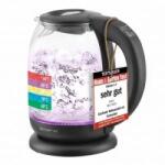 Emerio kettle | TEST WINNER Home & Garden Test 02/2019 | made of high-quality borosilicate glass | with temperature selection (60-70-80-90-100°C) | AutoOff & boil-dry protection & warm keeping | 2200W | WK-1 Електрически кани