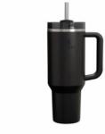 STANLEY 1913 Quencher H2.0 Flowstate Drinking Bottle with Straw 1.2L - Thermo Mug Cools 11 Hours - 48 Hours Ice Cold - Dishwasher Safe - Thermos Bottle BPA Free - Drinking Cup - Black 2.0 - 100000144325