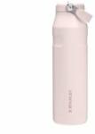 STANLEY 1913 Flip Straw Drinking Bottle with Straw 1.06L - Thermal Mug Cools for 17 Hours - Ice Cold for 4 Days - BPA Free - Leakproof - For Cup Holders - Dishwasher Safe - Rose Quartz - 10-12111-065