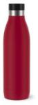 temsa HOGAR Emsa Bludrop drinking bottle, 0.7 liters, 100% leak-proof, quick-press closure, ergonomic 360° drinking pleasure, warm for 12 hours, cool for 24 hours, easy to clean, stainless steel, powder coating, 