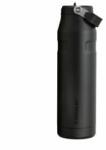 STANLEY 1913 Flip Straw Drinking Bottle with Straw 1.06L - Thermal Mug Cools for 17 Hours - Ice Cold for 4 Days - BPA Free - Leakproof - For Drink Holders - Dishwasher Safe - Black - 100000108013