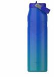 STANLEY 1913 Flip Straw Drinking Bottle with Straw 1.06L - Thermal Mug Cools for 17 Hours - Ice Cold for 4 Days - BPA Free - Leakproof - For Cup Holders - Dishwasher Safe - Pacific Hypergrip - 100000130325
