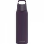SIGG - Insulated drinking bottle - Thermos bottle Shield Therm One Nocturne carbonated drinks - Leak-proof - Dishwasher safe - BPA-free - 90% recycled stainless steel - Dark purple - 0.75L - 6021.30