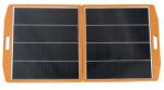 SOLMAX Panou solar Fotovoltaic Portabil și Pliabil 120W pentru Camping Pescuit Drumeții Solmax cu 2 incarcatoare controller incluse (41714-PANO)