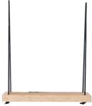  Hanah Home Wall Shelf Walnut Aa055