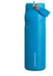 STANLEY 1913 Flip Straw Drinking Bottle with Straw 0.7L - Thermal Mug Cools for 12 Hours - Ice Cold for 3 Days - BPA Free - Leakproof - For Drink Holders - Dishwasher Safe - Azure - 100000108306