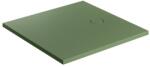 Omnires Cadita de dus compozit Omnires AquaRock M+ patrata verde olive mat 90x90 cm (AQUAROCK90-KOL)