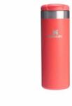 STANLEY 1913 Aerolight Transit Thermo Mug 0.47L - Keeps Hot for 6 Hours - Dishwasher Safe - Coffee Mug To Go Leak-Proof - Compatible with Common Car Drink Holders - Hot Coral - 100000108204