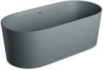 Omnires Cada freestanding Omnires Ovo M+ compozit gri mat cenusa 160x75 cm (OVO160WWZPAG)