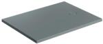Omnires Cadita de dus compozit Omnires AquaRock M+ dreptunghiulara gri cenusa mat 90x120 cm (AQUAROCK90-120AG)