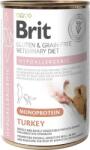 Brit Veterinary Diets Dog Can Hypoallergenic Mono Turkey konzerv kutyáknak (6 x 400 g) 2.4kg