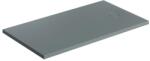 Omnires Cadita de dus compozit Omnires AquaRock M+ dreptunghiulara gri cenusa mat 90x140 cm (AQUAROCK80-140AG) - neakaisa