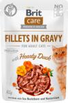 Brit Care Cat Fillets in Gravy with Hearty Duck (24 x 85 g) 2.04kg