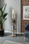Opviq Floor Lamp Oak Quatro - Oak