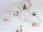  Hanah Home Wall Shelf Walnut Raf229