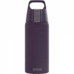 SIGG - Insulated drinking bottle - Shield Therm One Nocturne thermos bottle - carbonated drinks - leak-proof - dishwasher safe - BPA-free - 90% recycled stainless steel - dark purple - 0.5L - 6022.50