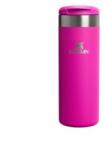 STANLEY 1913 Aerolight Transit Thermo Mug 0.47L - Keeps Hot for 6 Hours - Dishwasher Safe - Coffee Mug To Go Leak-Proof - Compatible with Common Car Drink Holders - Violet Blossom - 100000112422
