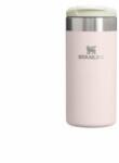 STANLEY 1913 Aerolight Transit Thermo Mug 0.35L - Keeps Hot for 4 Hours - Dishwasher Safe - Coffee Mug To Go Leak-Proof - Compatible with Common Car Drink Holders - Rose - 100000108129