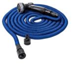 Z-TOOLS Furtun de Gradina Extensibil, cu Pistol de Udat, 7 Moduri Diferite, Albastru, 5-15 m (ZLN-EXT9665)