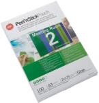  GBC Peel n Stick Meleglamináló fólia 125 mikron A3 fényes öntapadó E3747236 (E3747236)