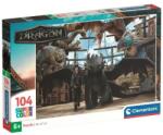 Clementoni Puzzle „Cum să-ți dresezi dragonul - 104 piese (25079) Puzzle