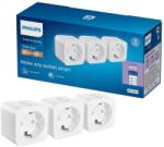 Philips Smart Philips - 3 darabos okos SCHUKO konnektor szett, 2300W, Wi-Fi 8721103161246 (P7693)