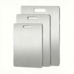 Hermia Cutting Board Set (3 Pieces) Silver Huhu877