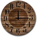 Wallity Decorative MDF Clock Multicolor 5050MS-037