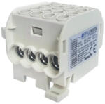 OMU System TB83525L 35/25mm2 1 pólus ónozott fővezetéki leágazókapocs szürke fő: 2x4-35mm2 leág: 6x2.5-25mm2 (TB83525L)