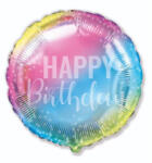GoDan Happy Birthday Rainbow, Szivárvány fólia lufi 46 cm (MLG306941)