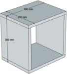  Hanah Home fali polc ' Blue Box' - kék (845HCT1612)