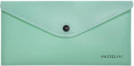 KARTON P+P Blocnotes PASTELINI cu buton de presiune DL verde