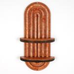  Hanah Home Wall Shelf Salmon Raf270 (792EVL9071)