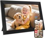 Bedee Digitális Képkeret 10.1 Ips 1280*800 64GB Fekete Naptár Funkcióval (INTELIGENTNA RAMKA NA ZDJĘCIA)