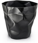 King Home Plast Mini Gyűrt Polipropilén Íróasztali Rendszerező Fekete (KHM-BB-01MINI-BLACK)