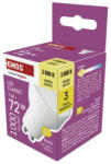 EMOS ZQ8D62 LED izzó Classic MR16 fehér/ GU10 / 7 W (72 W) / 1000 lm / Meleg fehér (1525730238)