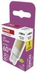 EMOS ZQ9C43 LED izzó Classic JC / G9 / 4, 9 W (60 W) / 806 lm / Természetes fehér (1525766205)