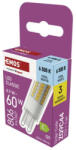 EMOS ZQ9C44 LED izzó Classic JC / G9 / 4, 9 W (60 W) / 806 lm / Hideg fehér (1525766206)