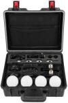 NANLITE Kit 4xBec foto LED lumina continua NanLite PavoBulb 10C RGBWW