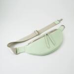 Kolokolo Lumen bőr crossbody táska - pisztácia