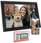 Frameo Digitális keret Frameo WiFi 10.1" 64GB Érintőképernyős Fekete Kiváló Képminőség (Cyfrowa ramka na zdjęcia Frameo 10,1″)